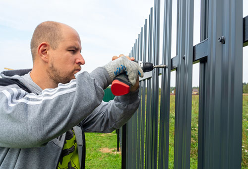 hekwerken plaatsen